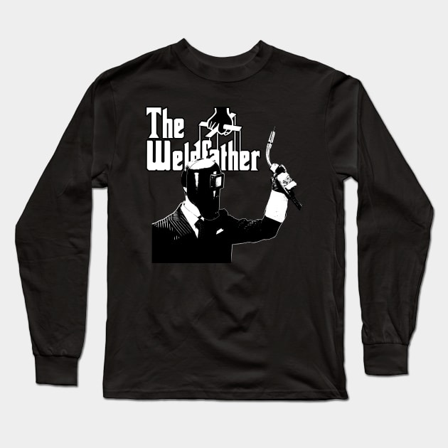 The Weldfather Long Sleeve T-Shirt by damnoverload